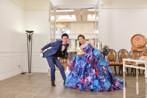 ビアンベール本店　花嫁　ドレス　タキシード