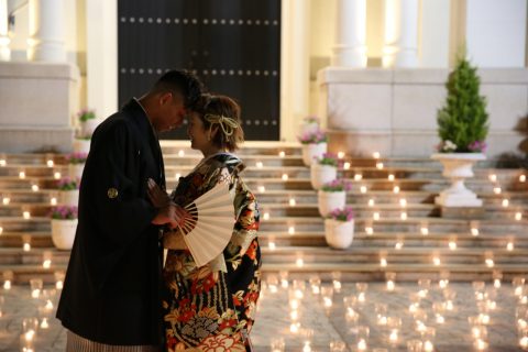 色打掛　紋服　新郎新婦　ビアンベール