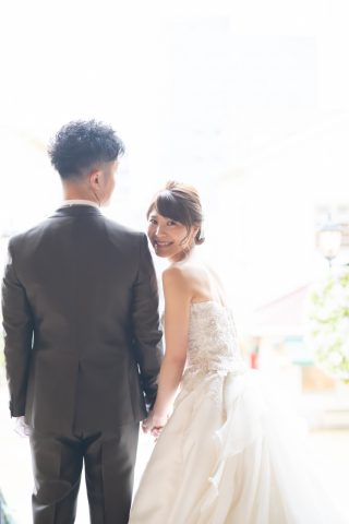 ドレス　新郎新婦　ビアンベール　結婚式