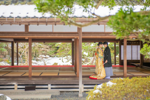 北方文化博物館　ビアンベール本店　フォトウェディング