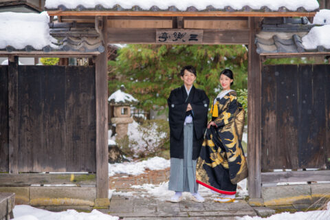 北方文化博物館　新潟　フォトウェディング