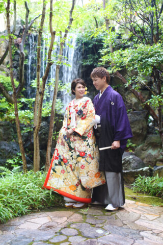 花嫁和装　新潟レンタル　色打掛　結婚式