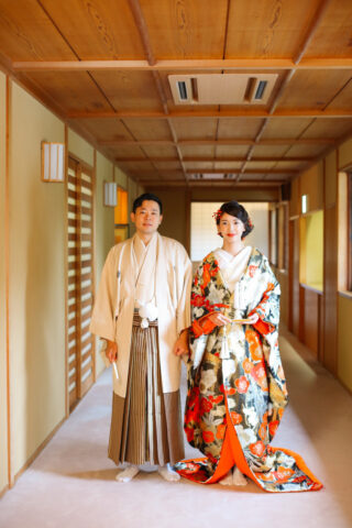 花嫁和装　新潟レンタル　色打掛　結婚式
