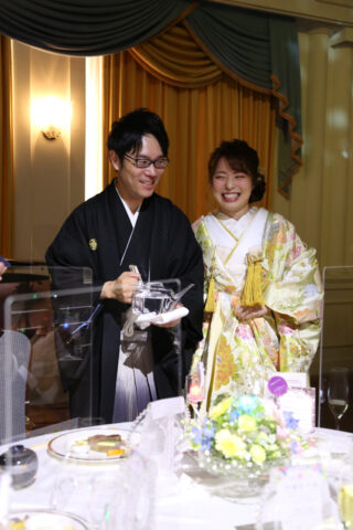 花嫁和装　新潟レンタル　色打掛　結婚式