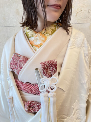 ビアンベール　白無垢　花嫁和装　和装