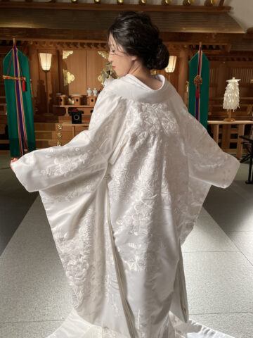 ビアンベール　白無垢　花嫁和装　和装