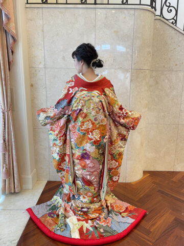 ビアンベール　色打掛　花嫁和装　和装