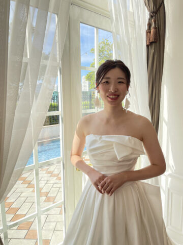 ドレス　桂由美　結婚式