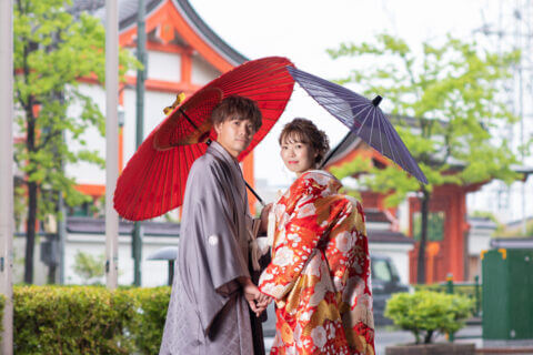 新潟　ビアンベール　プレ花嫁　ドレス　色打掛　白無垢
