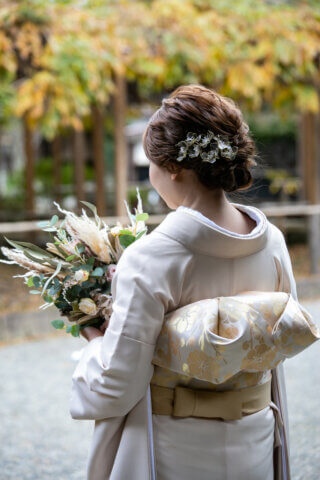 花嫁　和装　ヘアアレンジ
