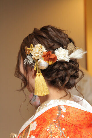 花嫁　和装　ヘアアレンジ