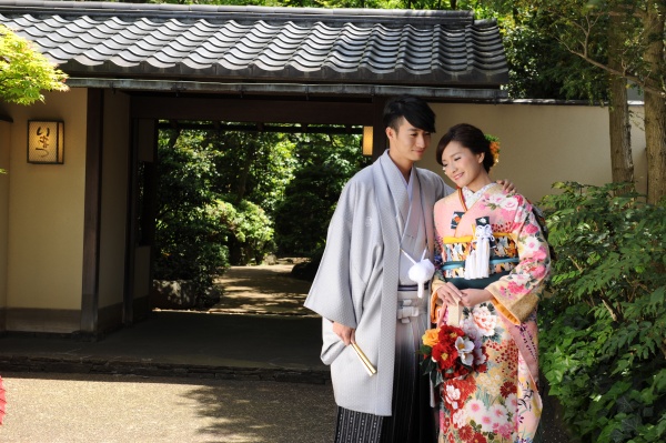 日本を感じる和婚で〝料亭いまつ・ロケーションフォトウエディング〟