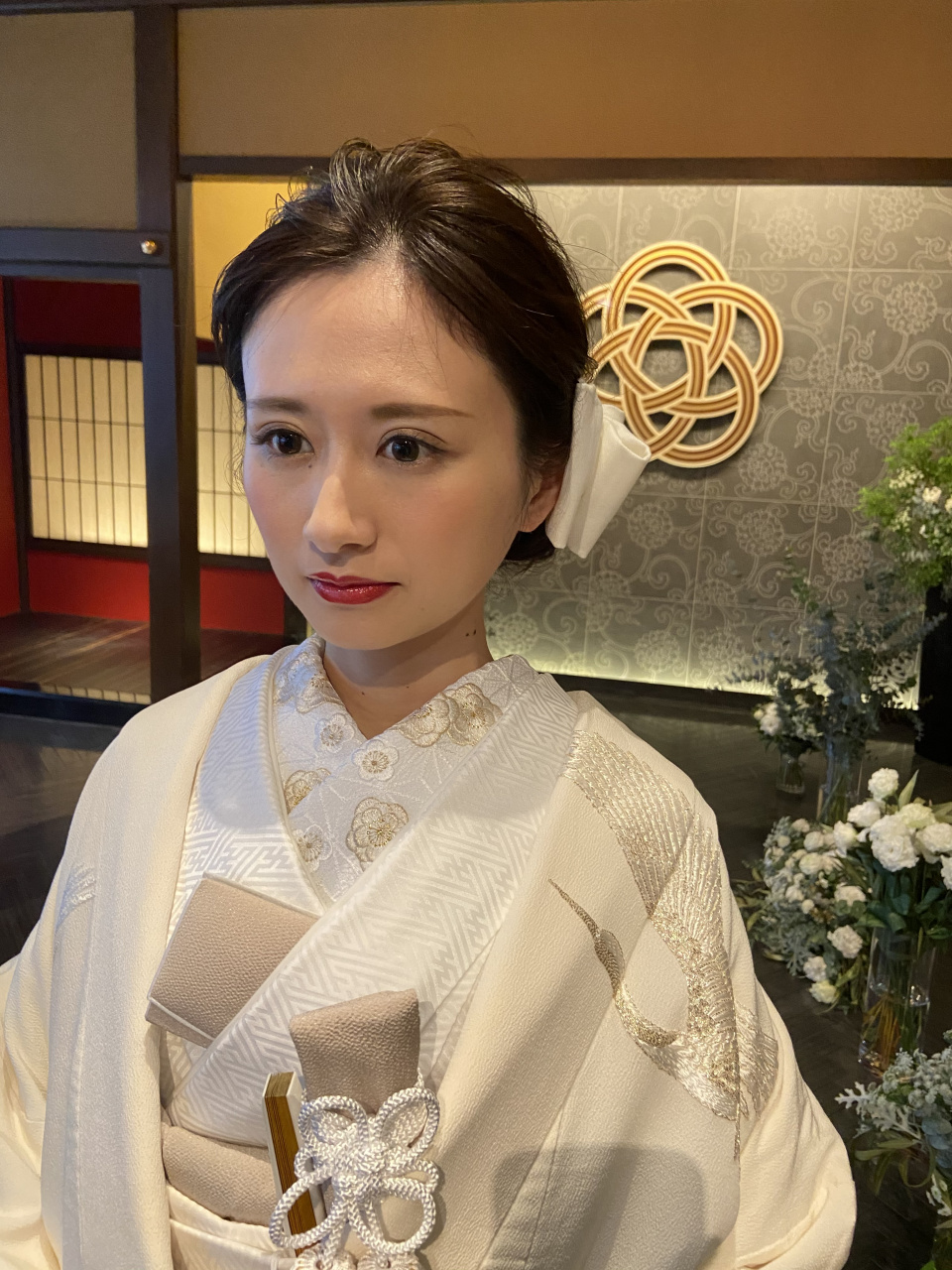 和婚花嫁必見 白無垢から色打掛へ お色直し時短ヘアスタイル ビアンベール長岡 ビアンベール From Arkbell