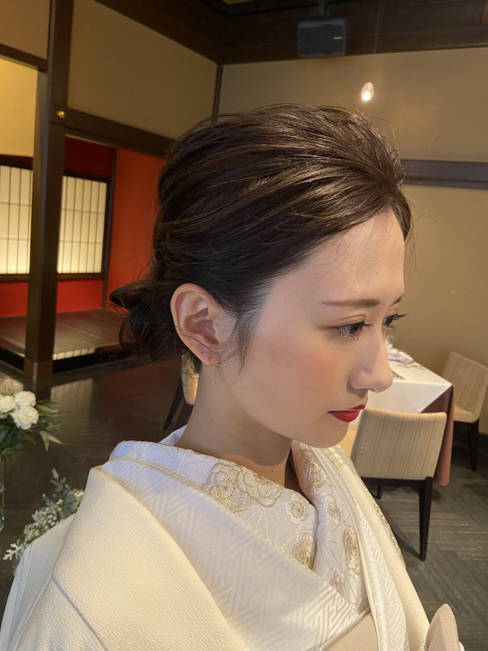 和婚花嫁必見 白無垢から色打掛へ お色直し時短ヘアスタイル ビアンベール長岡店 ビアンベール From Arkbell