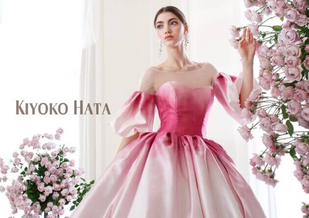 『ＳＮＳ話題の♡』プレ花嫁様に大人気ブランドのカラードレスが入荷！