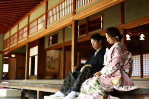 ロケーションフォトウェディング　和装　椿寿荘