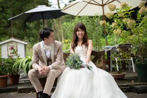 ロケーションフォトウェディング　下田の森美術館