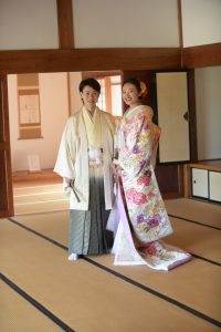 ロケーションフォト　椿寿荘　和装庭園　和装
