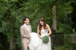 ロケーションフォト　下田の森美術館　洋装