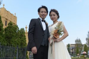 グラツィエロケーションンフォトウェディング　洋装