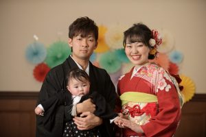 グラツィエ　和装　パパママショット