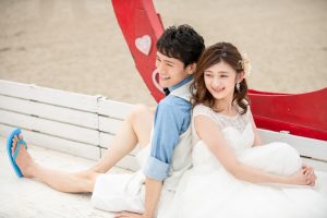 ロケーションフォトウェディング　洋装　 La mare/ラマーレ