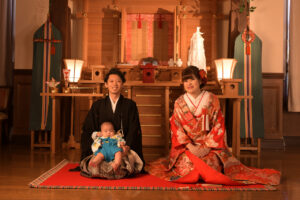 グラツィエ　和装　　お子様と
