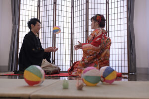 グラツィエ　和装　紙風船