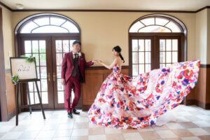 ドレス　タキシード　結婚式場　グラツィエ