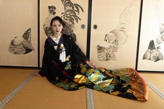 【和装前撮＆フォトウェディング】 年内撮影まだ間に合います！  流行の ブラックコーデ オトナ和装撮影のご紹介♡