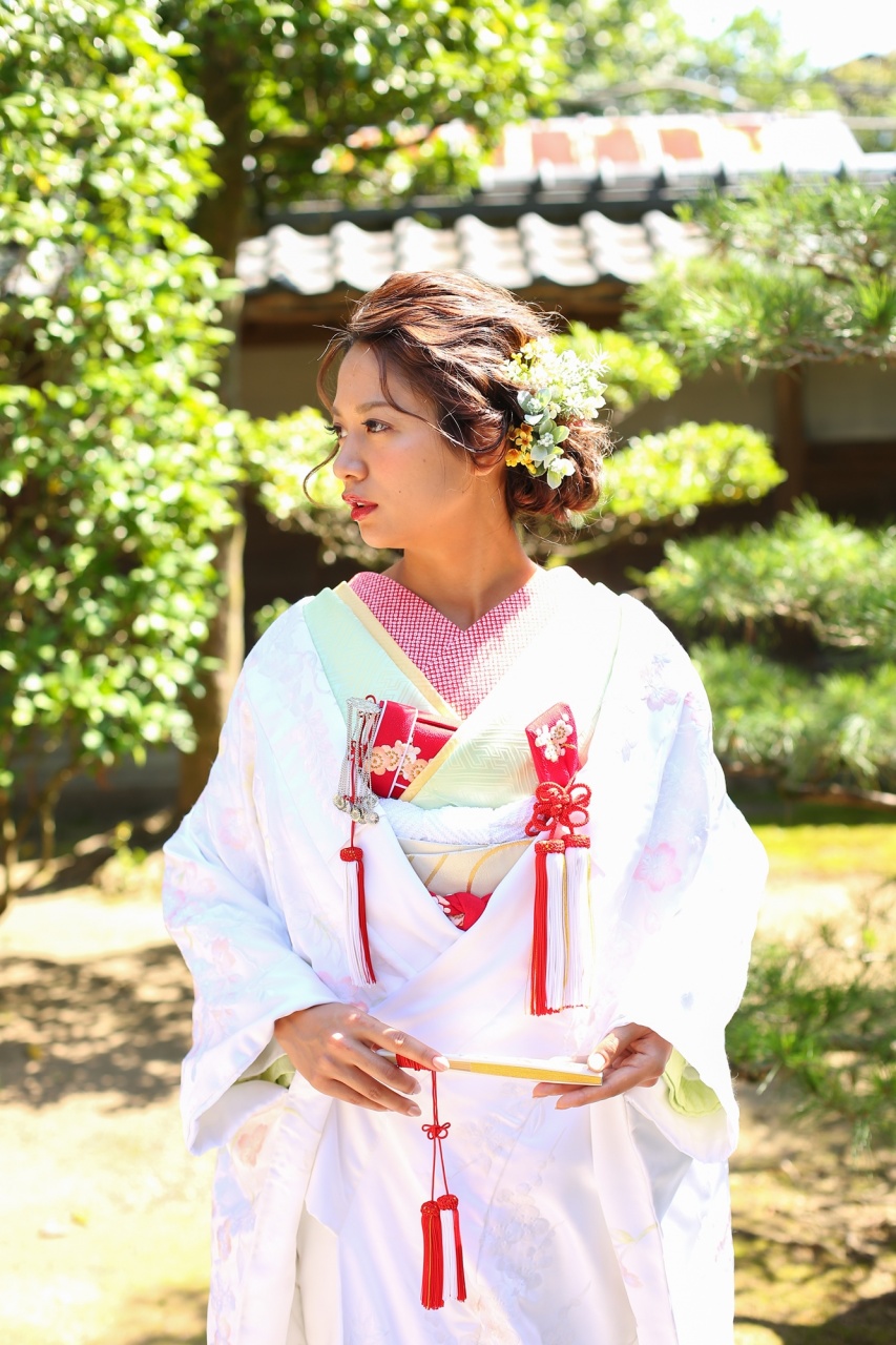 日本の伝統美で結婚式を挙げませんか 花嫁和装 白無垢 色打掛 引き振袖のご紹介 ビアンベール新発田店 ビアンベール From Arkbell