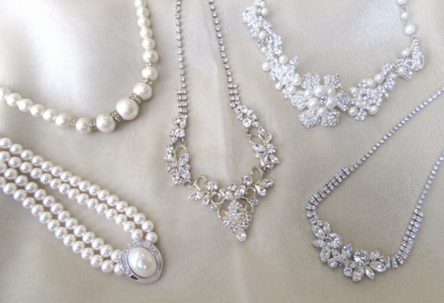 ネックレス　アクセ　花嫁　イメージ　ネックレス　プレ花　プレ花嫁　